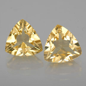 Gemas de berilo dorado amarillo natural de  ct, trillón, VVS