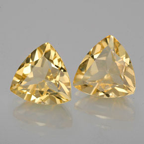 Gemas de berilo dorado amarillo natural de  ct, trillón, VVS