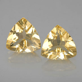 Gemas de berilo dorado amarillo natural de  ct, trillón, VVS