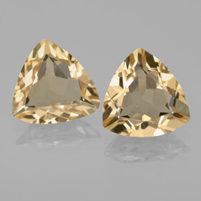 Gemas de berilo dorado amarillo natural de  ct, trillón, VVS