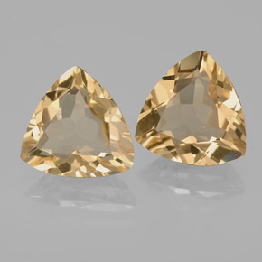 Gemas de berilo dorado amarillo natural de  ct, trillón, VVS