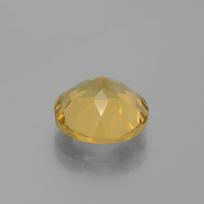 Berilo dorado Amarillo natural de 3.30 ct, Redondo, VS