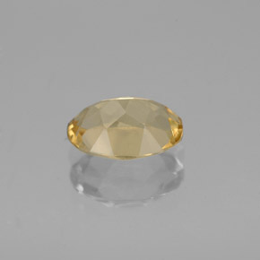 Berilo dorado amarillo natural de 1,13 ct, corte óvalo, VVS-VS
