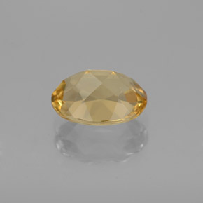 Berilo Dorado Amarillo natural de 1.37 ct, Corte Óvalo, VVS