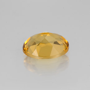 Berilo dorado amarillo natural de 1,76 ct, corte óvalo, VVS-VS
