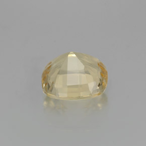 Berilo dorado amarillo natural de 1,27 ct, corte cojín, VS