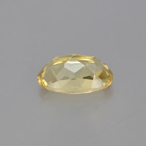 Berilo dorado amarillo natural de 1,00 ct, corte óvalo, VVS-VS