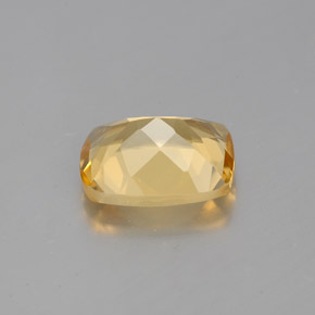 Berilo dorado amarillo natural de 1,81 ct, corte cojín, VS
