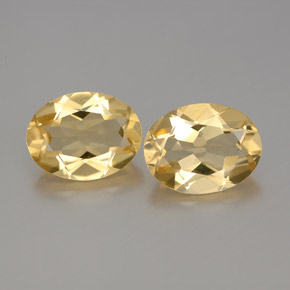 Gemas de Berilo Dorado Dorado natural de 3.29 ct, Corte Óvalo, VVS-VS