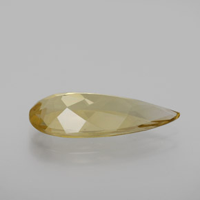 Berilo Dorado Amarillo natural de 2.39 ct, En forma de pera, VVS-VS
