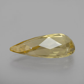 Berilo Dorado Amarillo natural de 2.73 ct, En forma de pera, VVS