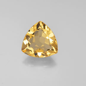 Berilo dorado amarillo natural de 2,61 ct, trillón, VVS