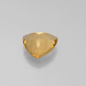 Berilo dorado amarillo natural de 2,61 ct, trillón, VVS