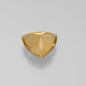 Berilo dorado amarillo natural de 2,67 ct, trillón, VVS