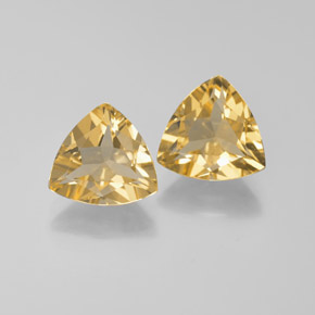 Gemas de berilo dorado amarillo natural de  ct, trillón, VVS