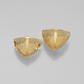 Gemas de berilo dorado amarillo natural de  ct, trillón, VVS