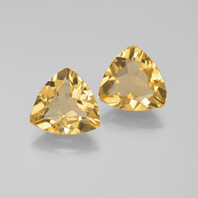 Gemas de berilo dorado amarillo natural de  ct, trillón, VVS