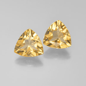 Gemas de berilo dorado amarillo natural de  ct, trillón, VVS-VS