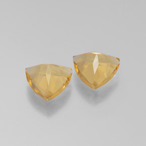 Gemas de berilo dorado amarillo natural de  ct, trillón, VVS-VS