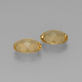 Gemas de berilo dorado amarillo natural de  ct, corte óvalo, VVS