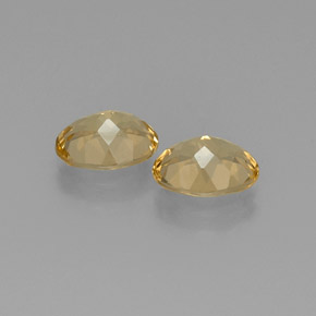 Gemas de berilo dorado amarillo natural de 4,35 ct, corte óvalo, VVS-VS