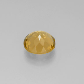 Berilo Dorado Amarillo natural de 2.88 ct, Corte Redondo, VVS-VS