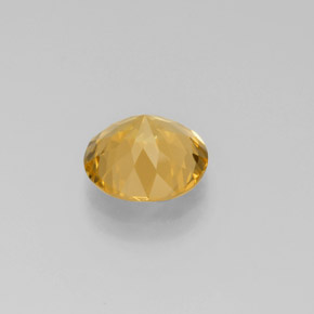 Berilo Dorado Amarillo natural de 2.85 ct, Corte Redondo, VVS