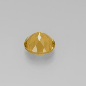 Berilo dorado amarillo natural de 2,40 ct, corte redondo, VS