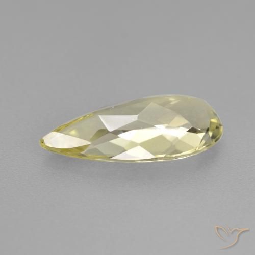 Berilo dorado Amarillo claro natural de 2.04 ct, En forma de pera, VVS