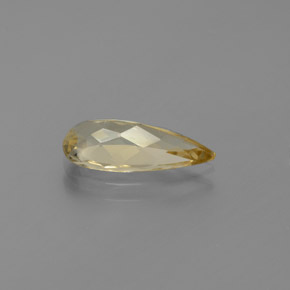 Berilo Dorado Amarillo natural de 1.69 ct, En forma de pera, VVS