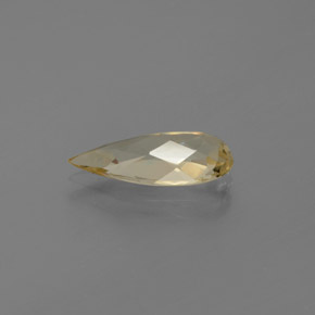Berilo Dorado Amarillo natural de 1.51 ct, En forma de pera, VVS