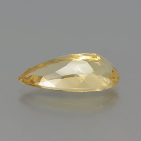 Berilo Dorado Amarillo natural de 4.99 ct, En forma de pera, VVS