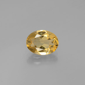 Berilo dorado amarillo natural de 1,60 ct, corte óvalo, VVS-VS