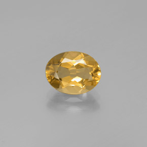 Berilo dorado amarillo natural de 1,68 ct, corte óvalo, VVS-VS