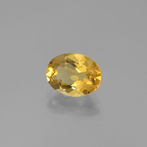 Berilo dorado dorado natural de 1,62 ct, corte óvalo, VVS-VS