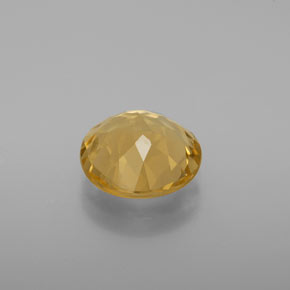 Berilo dorado amarillo natural de 3,13 ct, corte redondo, VVS-VS