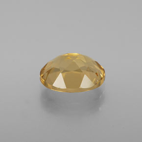 Berilo Dorado Amarillo natural de 1.86 ct, Corte Óvalo, VVS-VS