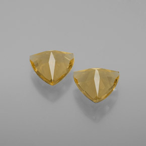 Gemas de berilo dorado amarillo natural de  ct, trillón, VVS-VS