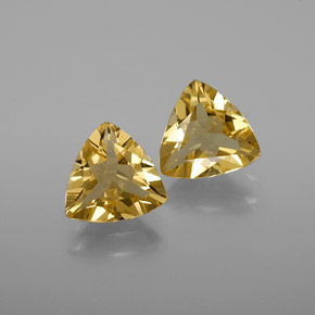 Gemas de berilo dorado amarillo natural de  ct, trillón, VVS-VS