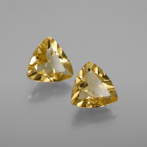 Gemas de berilo dorado amarillo natural de  ct, trillón, VVS-VS