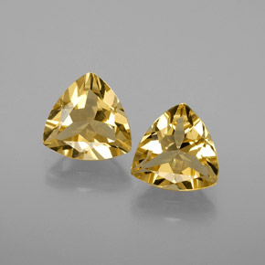 Gemas de berilo dorado amarillo natural de  ct, trillón, VVS-VS