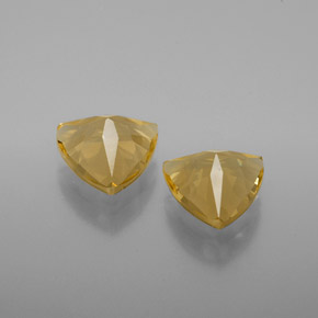 Gemas de berilo dorado amarillo natural de  ct, trillón, VVS-VS