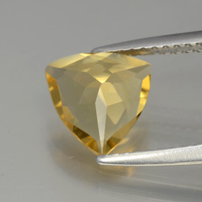 Berilo Dorado Amarillo natural de 1.32 ct, Trillón, VVS-VS