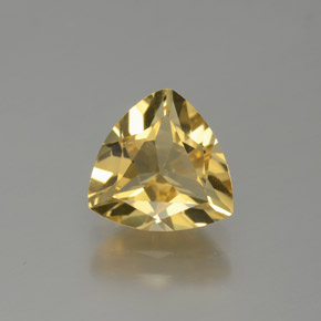 Berilo Dorado Amarillo natural de 1.51 ct, Trillón, VVS-VS