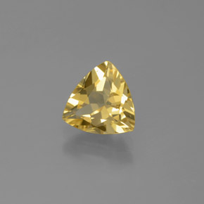 Berilo dorado amarillo natural de 1,33 ct, trillón, VVS-VS