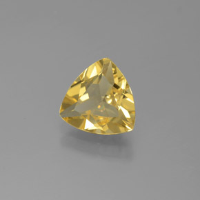 Berilo Dorado Amarillo natural de 1.44 ct, Trillón, VVS-VS