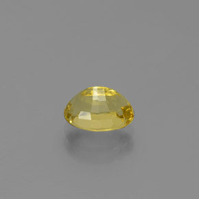 Berilo Dorado Amarillo natural de 1.32 ct, Corte Óvalo, VVS