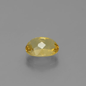 Berilo Dorado Amarillo natural de 1.68 ct, Corte Óvalo, VVS-VS