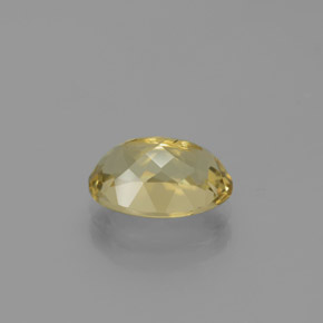 Berilo dorado amarillo natural de 2,26 ct, corte óvalo, VVS-VS