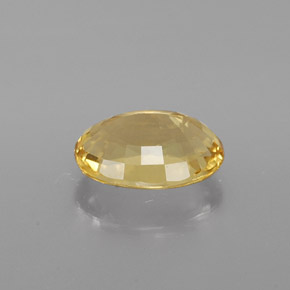 Berilo Dorado Amarillo natural de 1.28 ct, Corte Óvalo, VVS